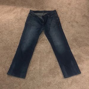 Calvin Klein jeans 31 x 30 straight leg with patches see photo